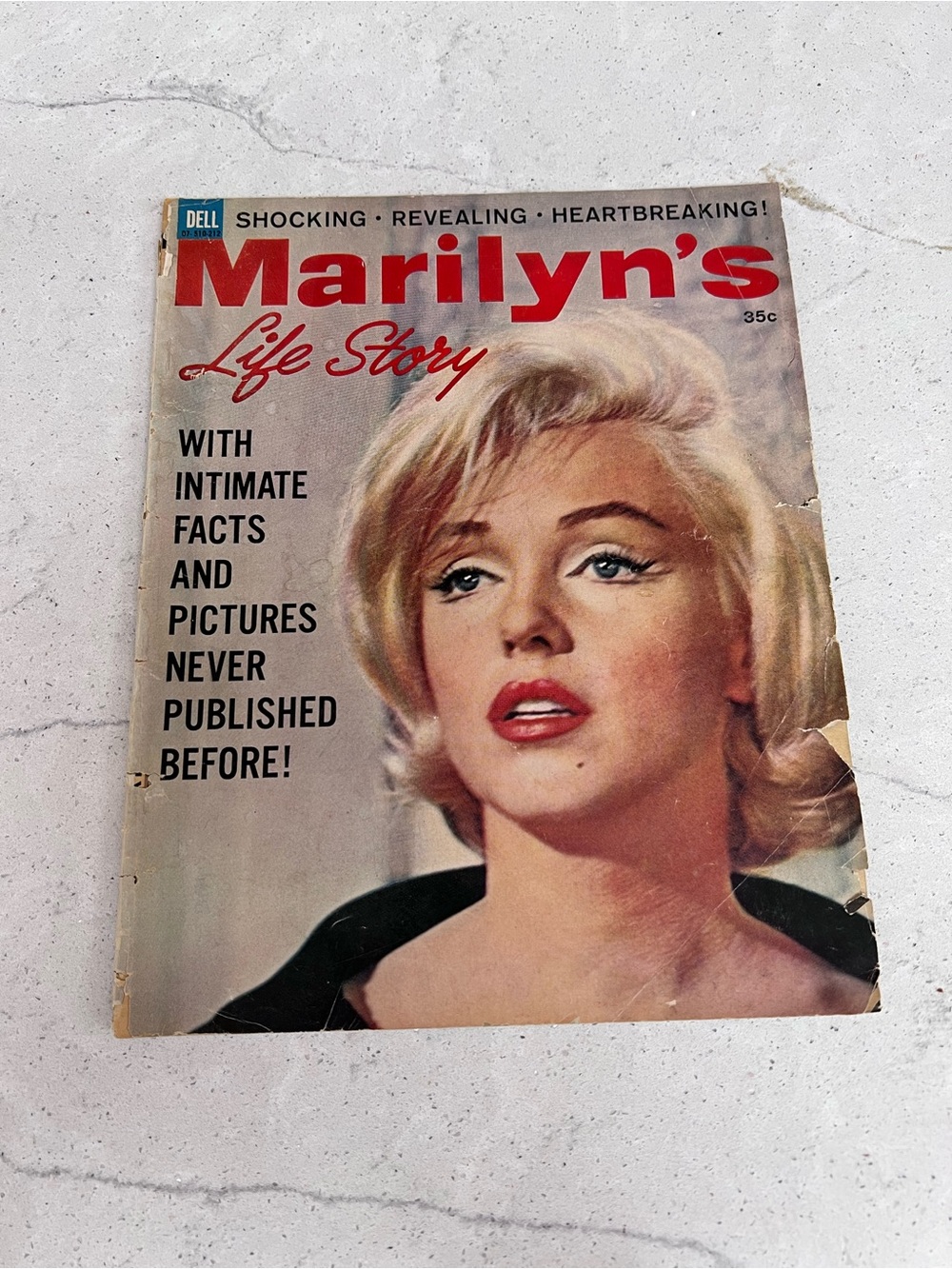 Vintage, 1962 MARILYN’S Life Story magazine. Monroe
